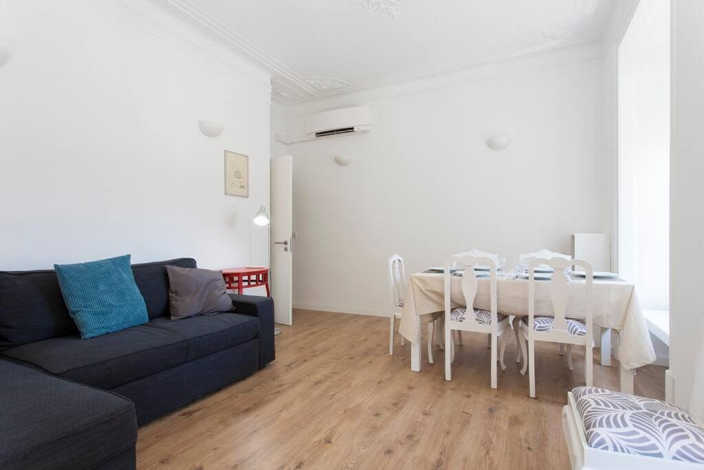 Near The River 3 Bedrooms Flat, With Ac For 9 * Lisboa
